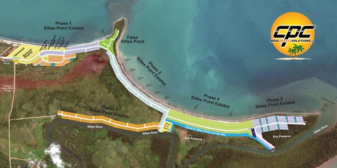Sittee Point Estates - CPC Map